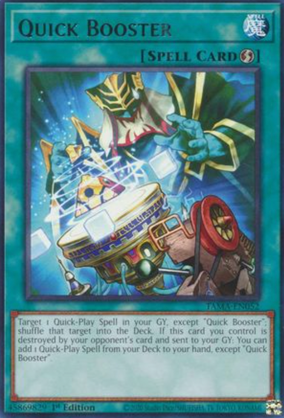 Quick Booster - TAMA-EN052 - Rare 1st Edition