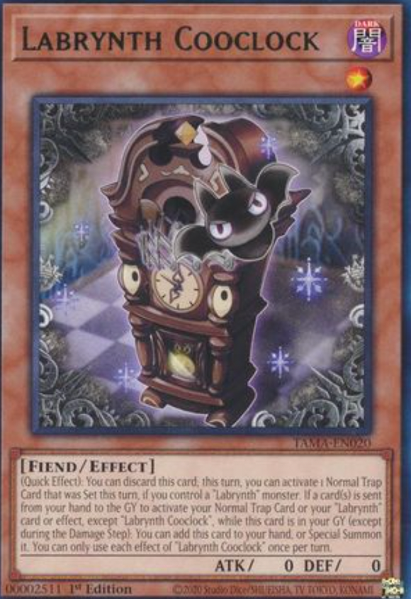 Labrynth Cooclock - TAMA-EN020 - Rare 1st Edition