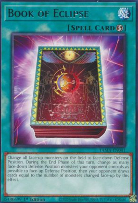 Book of Eclipse - TAMA-EN041 - Rare 1st Edition