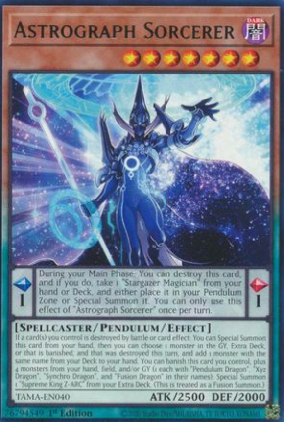 Astrograph Sorcerer - TAMA-EN040 - Rare 1st Edition