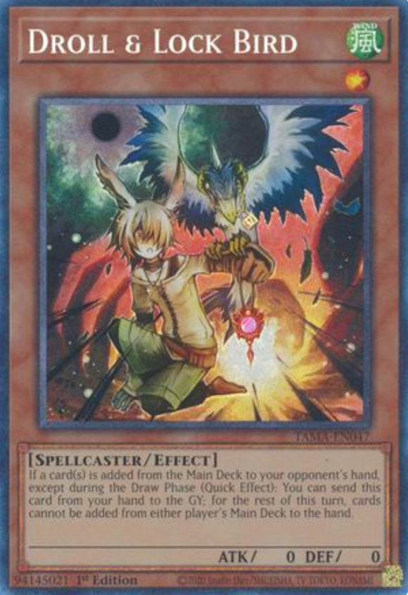 Droll & Lock Bird - TAMA-EN047 - Collector's Rare 1st Edition
