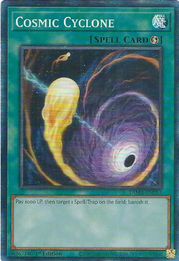 Cosmic Cyclone - TAMA-EN053 - Collector's Rare 1st Edition