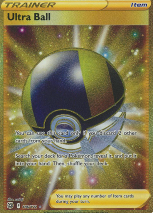 Ultra Ball - 186/172 - Secret Rare