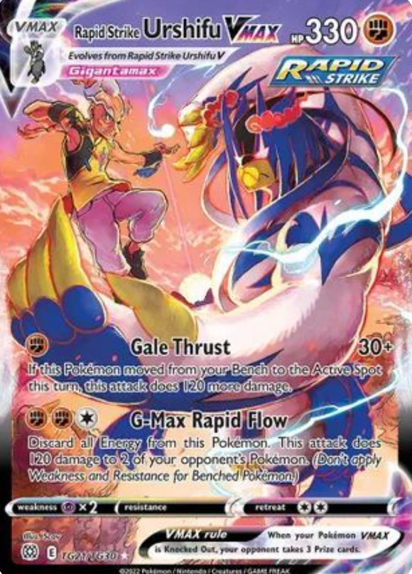 Rapid Strike Urshifu VMAX - TG21/TG30 - Ultra Rare