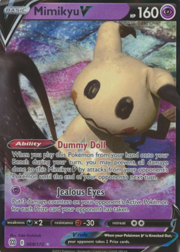 Mimikyu V - 068/172 - Ultra Rare