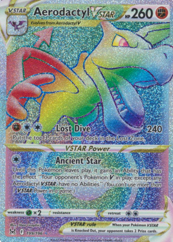 Aerodactyl VSTAR - 199/196 - Hyper Rare