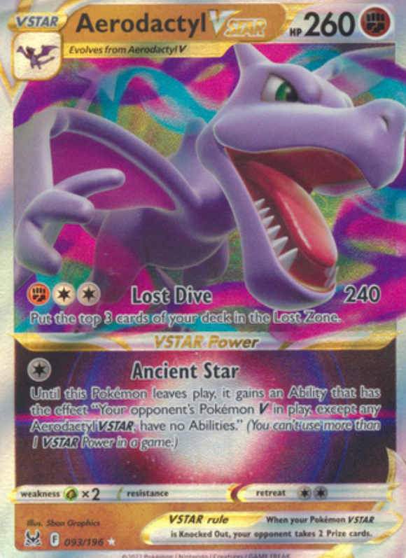 Aerodactyl VSTAR - 093/196 - Ultra Rare