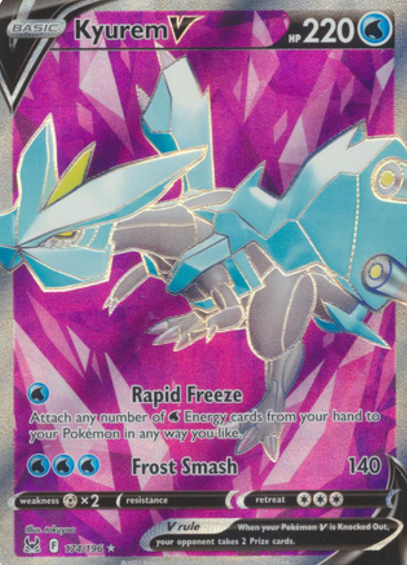 Kyurem V - 174/196 - Full Art Ultra Rare