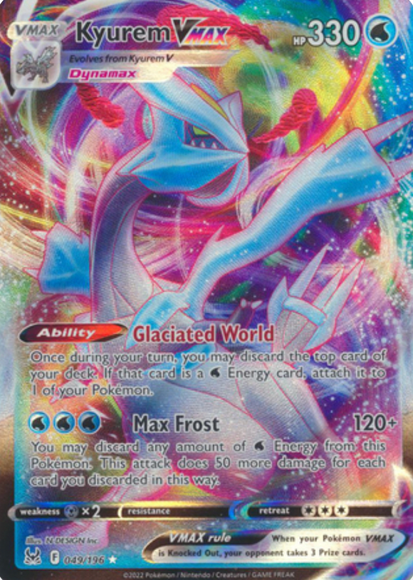 Kyurem VMAX - 049/196 - Ultra Rare