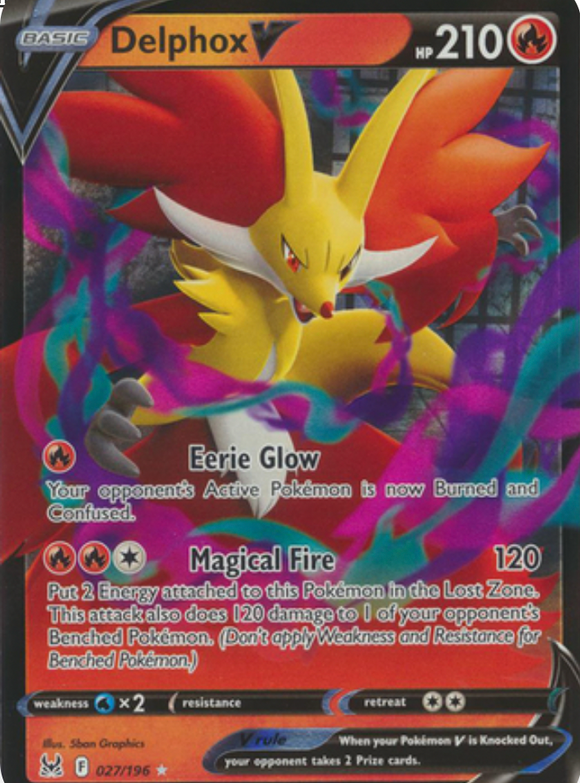 Delphox V - 027/196 - Ultra Rare