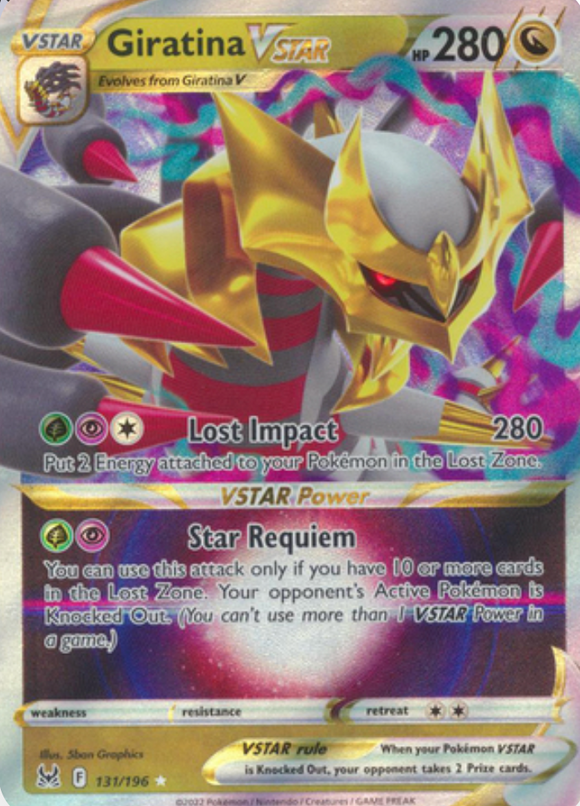 Giratina VSTAR - 131/196 - Ultra Rare