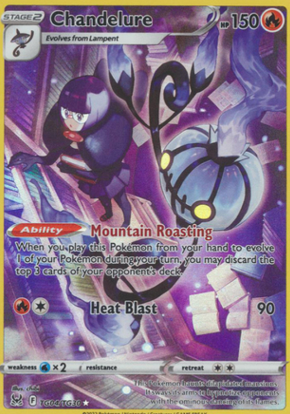 Chandelure - TG04/TG30 - Holo Rare