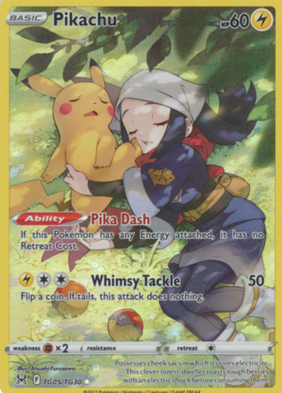 Pikachu - TG05/TG30 - Holo Rare