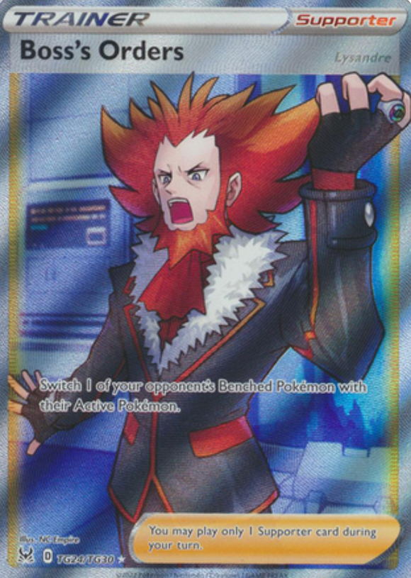 Boss's Orders - TG24/TG30 - Full Art Ultra Rare