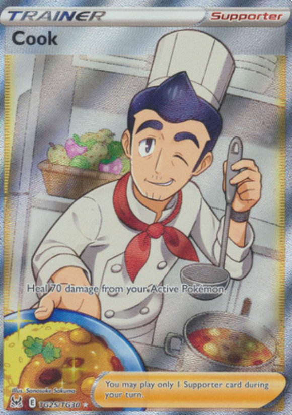 Cook - TG25/TG30 - Full Art Ultra Rare