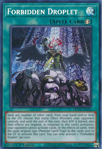 Forbidden Droplet - MP22-EN254 - Prismatic Secret Rare 1st Edition