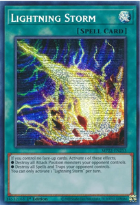 Lightning Storm - MP22-EN253 - Prismatic Secret Rare 1st Edition