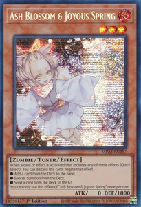 Ash Blossom & Joyous Spring - MP22-EN257 - Prismatic Secret Rare 1st Edition