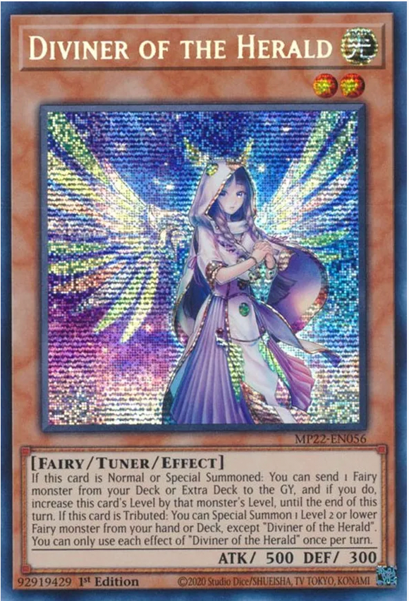 Diviner of the Herald - MP22-EN056 - Prismatic Secret Rare 1st Edition
