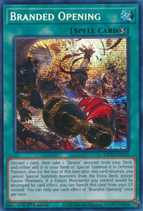 Branded Opening - MP22-EN155 - Prismatic Secret Rare 1st Edition