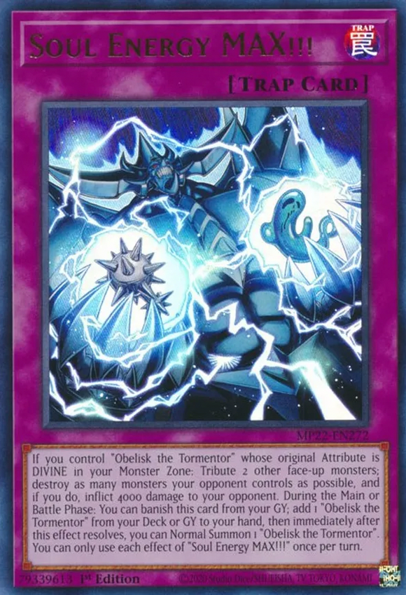 Soul Energy MAX!!! - MP22-EN272 - Ultra Rare 1st Edition