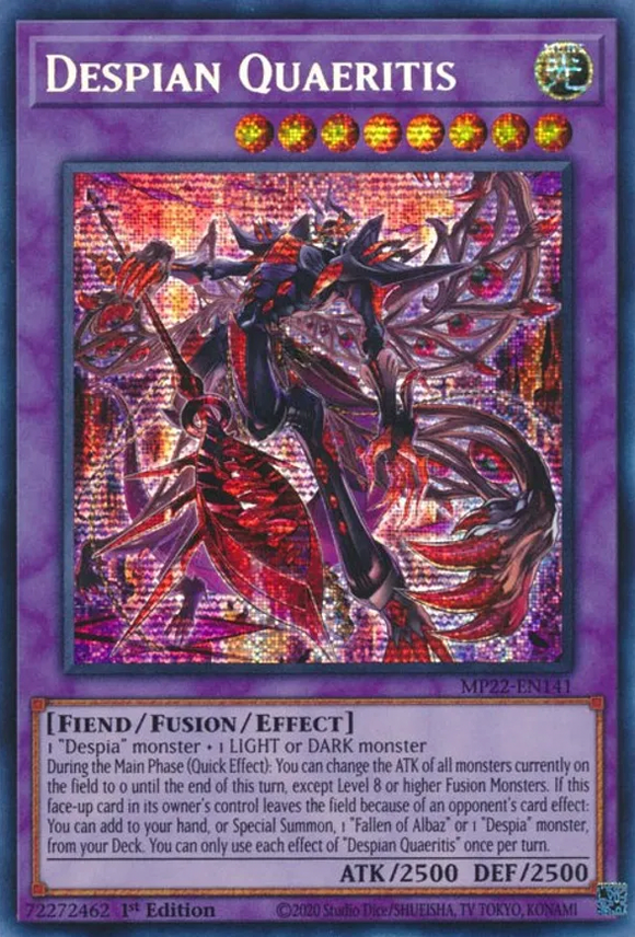 Despian Quaeritis - MP22-EN141 - Prismatic Secret Rare 1st Edition