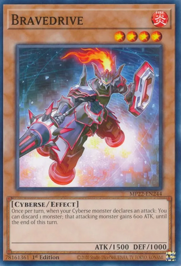 Bravedrive - MP22-EN244 - Common 1st Edition
