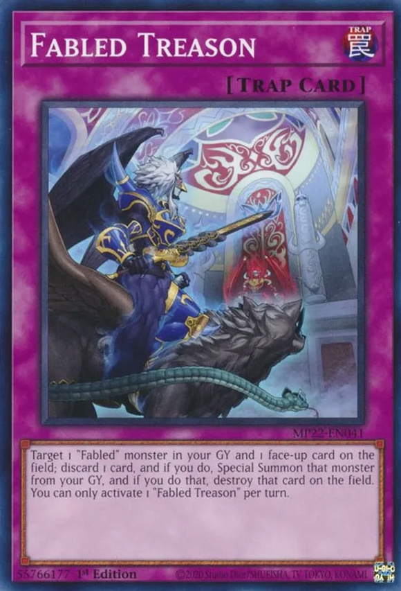 Fabled Treason - MP22-EN041 - Common 1st Edition