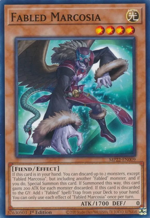 Fabled Marcosia - MP22-EN009 - Common 1st Edition