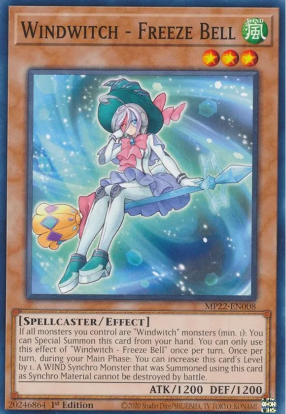 Windwitch - Freeze Bell - MP22-EN008 - Common 1st Edition