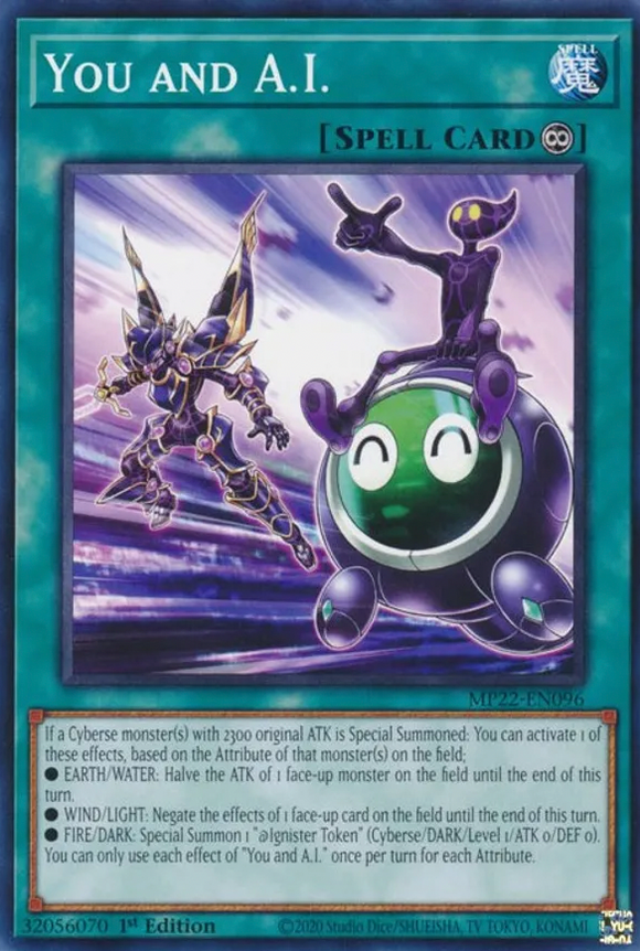 You and A.I. - MP22-EN096 - Common 1st Edition