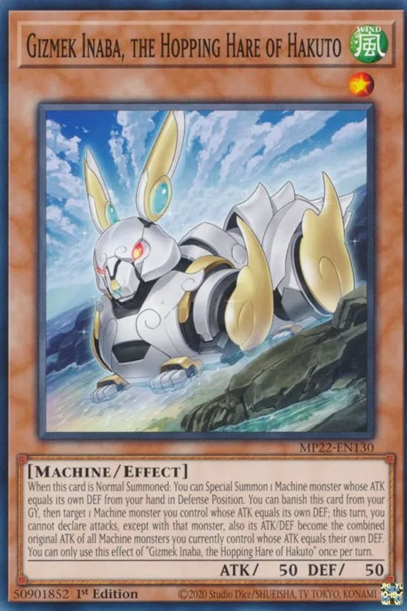 Gizmek Inaba, the Hopping Hare of Hakuto - MP22-EN130 - Common 1st Edition