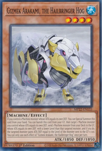 Gizmek Arakami, the Hailbringer Hog - MP22-EN133 - Common 1st Edition