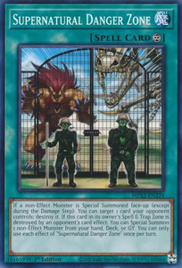 Supernatural Danger Zone - MP22-EN224 - Common 1st Edition