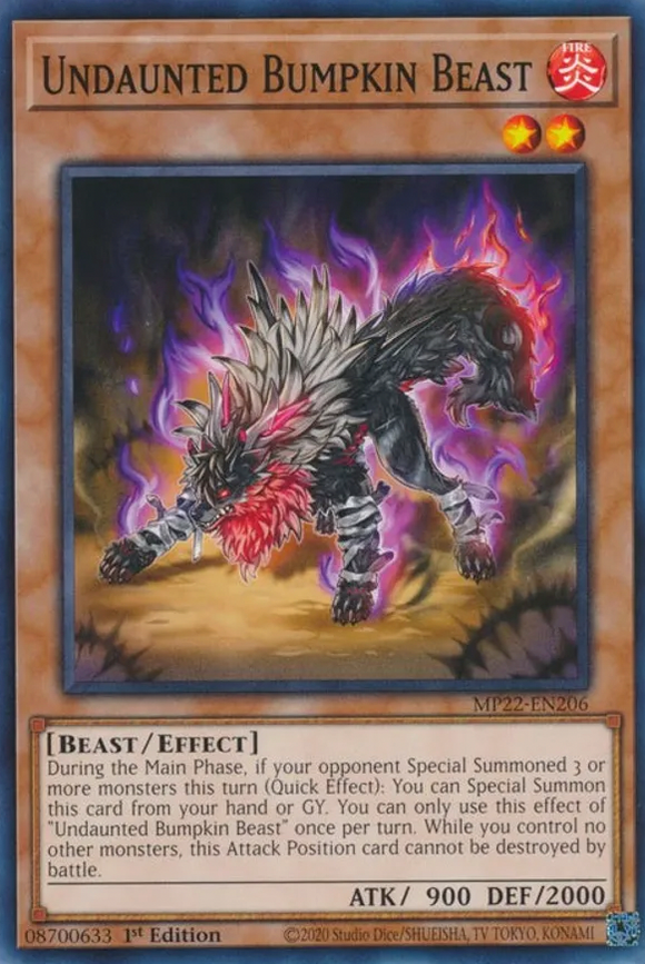 Undaunted Bumpkin Beast - MP22-EN206 - Common 1st Edition