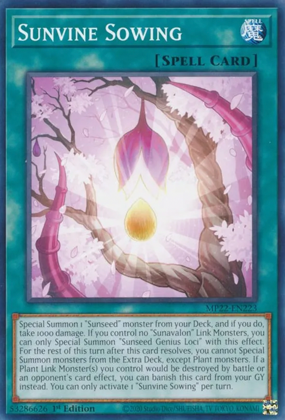 Sunvine Sowing - MP22-EN223 - Common 1st Edition