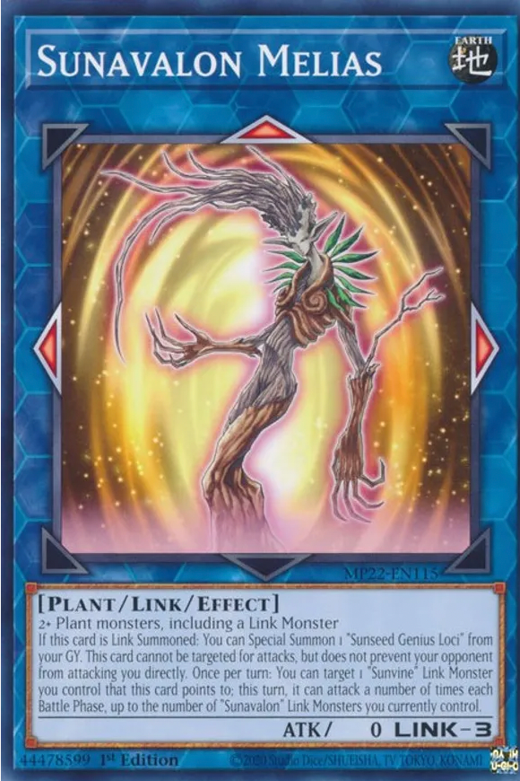 Sunavalon Melias - MP22-EN115 - Common 1st Edition