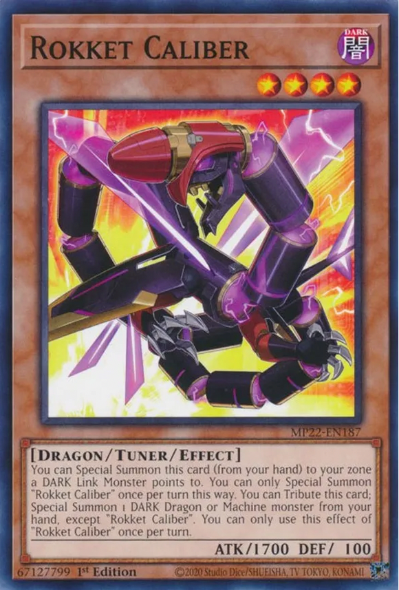 Rokket Caliber - MP22-EN187 - Common 1st Edition