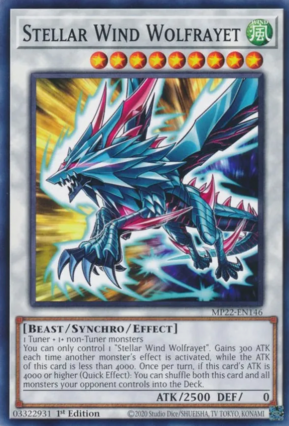 Stellar Wind Wolfrayet - MP22-EN146 - Common 1st Edition