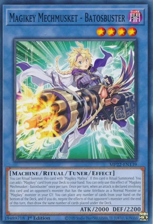 Magikey Mechmusket - Batosbuster - MP22-EN139 - Common 1st Edition