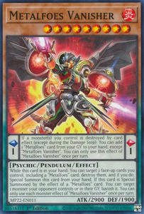 Metalfoes Vanisher - MP22-EN011 - Common 1st Edition