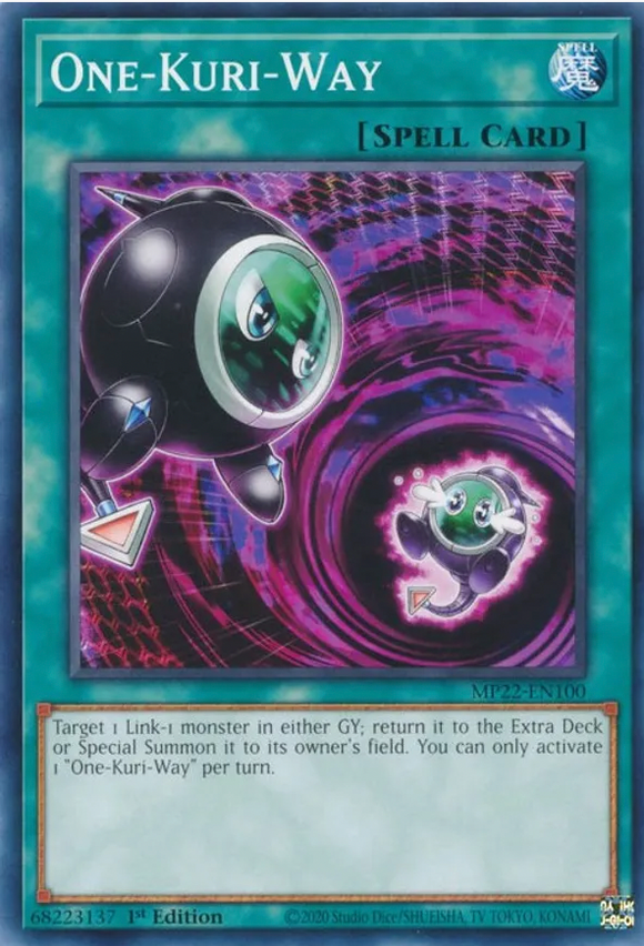 One-Kuri-Way - MP22-EN100 - Common 1st Edition