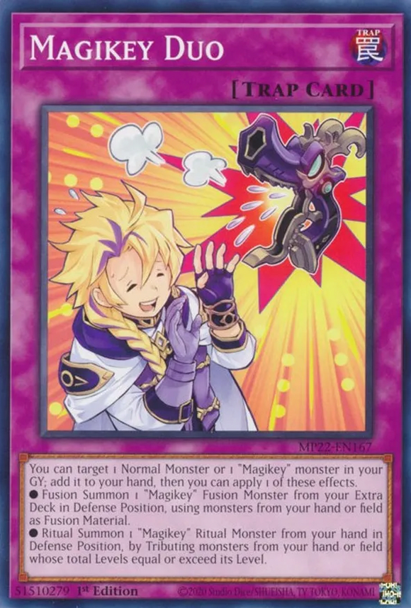 Magikey Duo - MP22-EN167 - Common 1st Edition