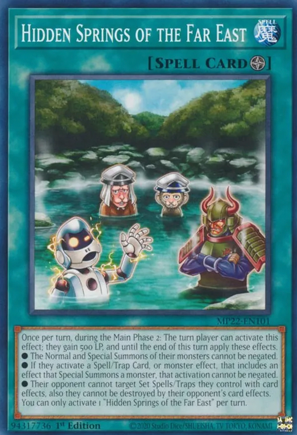 Hidden Springs of the Far East - MP22-EN101 - Common 1st Edition