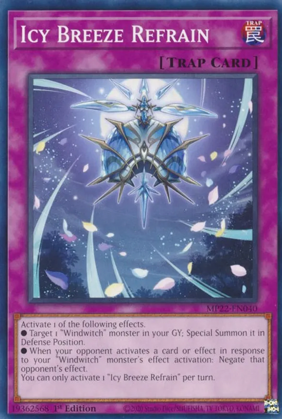 Icy Breeze Refrain - MP22-EN040 - Common 1st Edition