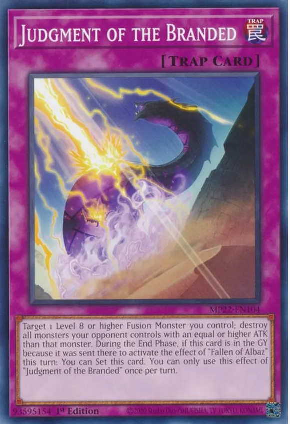 Judgment of the Branded - MP22-EN104 - Common 1st Edition