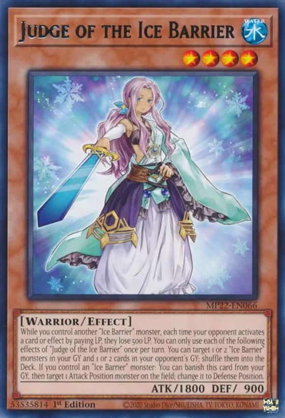 Judge of the Ice Barrier - MP22-EN066 - Common 1st Edition