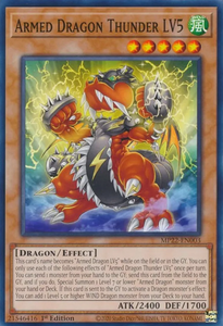 Armed Dragon Thunder LV5 - MP22-EN003 - Common 1st Edition