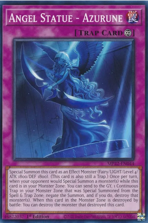 Angel Statue - Azurune - MP22-EN044 - Common 1st Edition