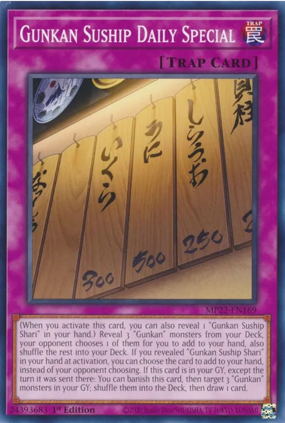 Gunkan Suship Daily Special - MP22-EN169 - Common 1st Edition